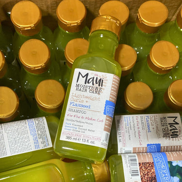 Maui Mositure Hair Care Lightweigth Curls + Flaxseed Shampoo